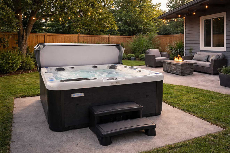 Hot Tub on Slab