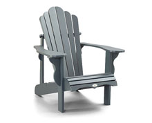 Grey Muskoka Chair - Premium Resin Folding