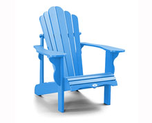 Light Blue Muskoka Chair - Premium Resin Folding