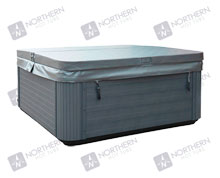Northern Hot Tub Cover 74" x 74" Grey